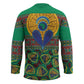 African Pattern Traditional Kanga Style Hockey Jersey