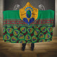 Afro Pattern Traditional Kanga Style Hooded Blanket