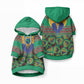 African Pattern Traditional Kanga Style Pet Hoodie