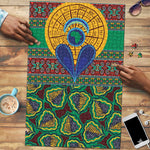 African Pattern Traditional Kanga Style Puzzle