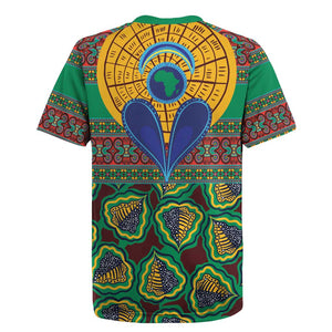 Afro Pattern Traditional Kanga Style Rugby Jersey