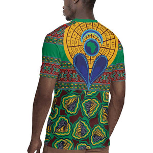 Afro Pattern Traditional Kanga Style Rugby Jersey