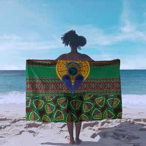 Afro Pattern Traditional Kanga Style Sarong