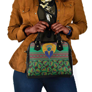 Afro Pattern Traditional Kanga Style Shoulder Handbag