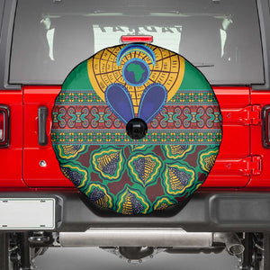 Afro Pattern Traditional Kanga Style Spare Tire Cover