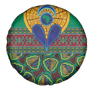 Afro Pattern Traditional Kanga Style Spare Tire Cover