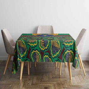 Afro Pattern Traditional Kanga Style Tablecloth