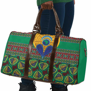 African Pattern Traditional Kanga Style Travel Bag