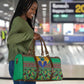 African Pattern Traditional Kanga Style Travel Bag