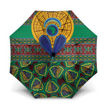 African Pattern Traditional Kanga Style Umbrella