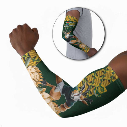 South Africa Rugby History World Champions Arm Sleeves Springboks Make History
