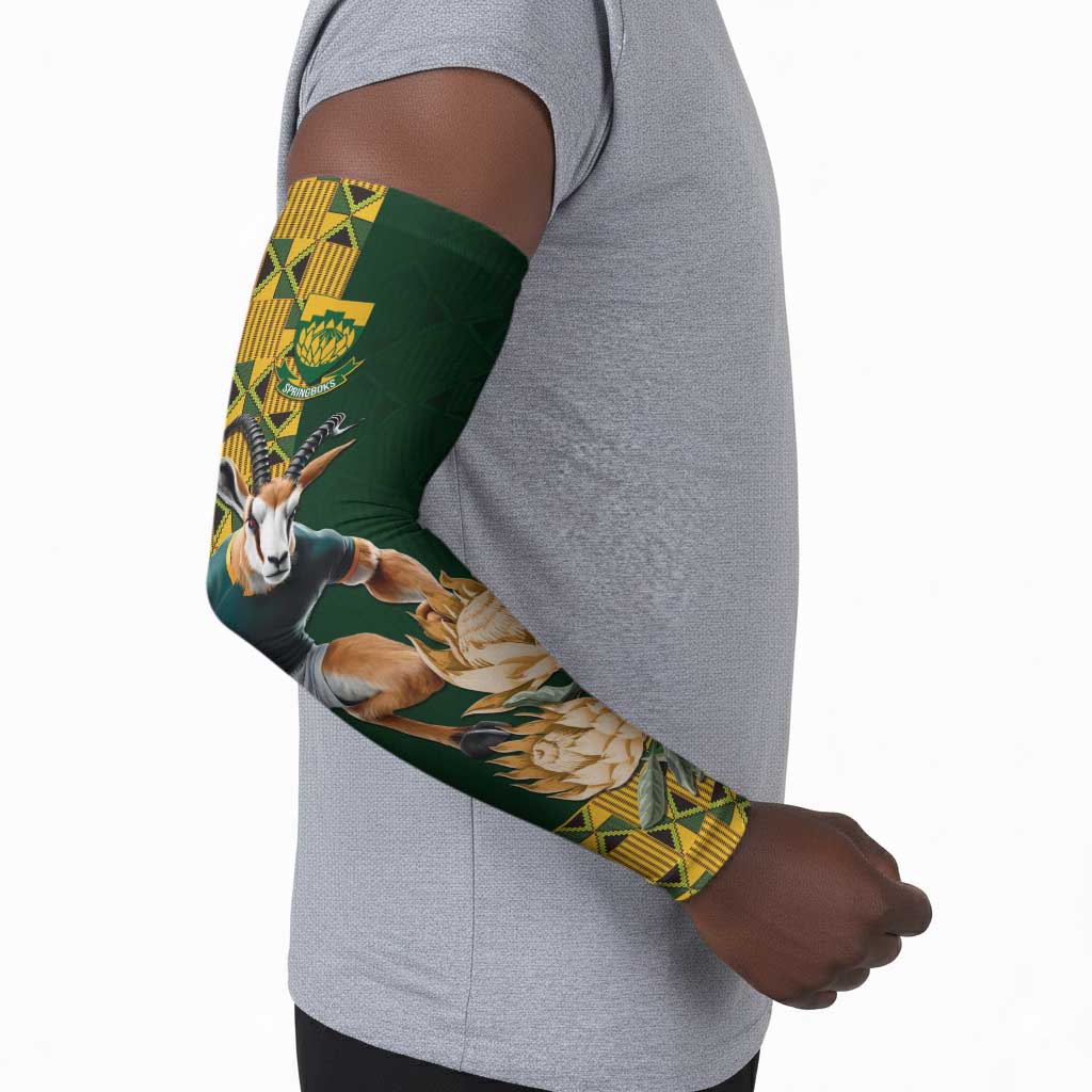 South Africa Rugby History World Champions Arm Sleeves Springboks Make History