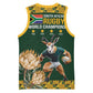 South Africa Rugby History World Champions Basketball Jersey Springboks Make History LT9