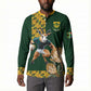 South Africa Rugby History World Champions Button Sweatshirt Springboks Make History