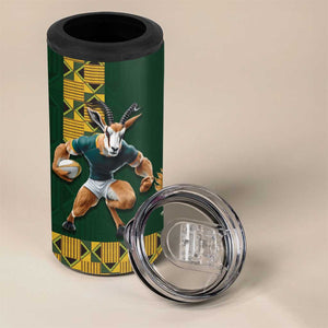 South Africa Rugby History World Champions 4 in 1 Can Cooler Tumbler Springboks Make History