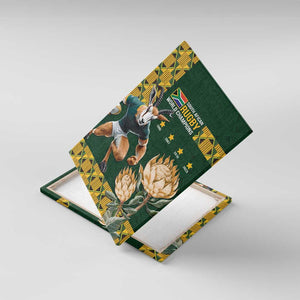 South Africa Rugby History World Champions Canvas Wall Art Springboks Make History