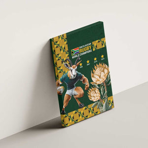 South Africa Rugby History World Champions Canvas Wall Art Springboks Make History