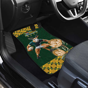 South Africa Rugby History World Champions Car Mats Springboks Make History