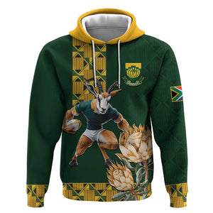 South Africa Rugby History World Champions Hoodie Springboks Make History