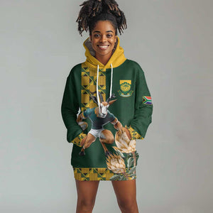 South Africa Rugby History World Champions Hoodie Dress Springboks Make History