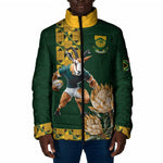 South Africa Rugby History World Champions Padded Jacket Springboks Make History