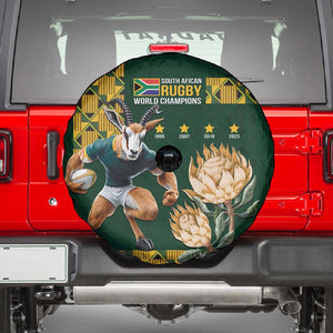 South Africa Rugby History World Champions Spare Tire Cover Springboks Make History