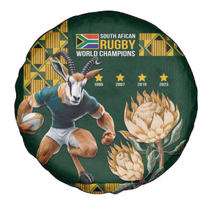 South Africa Rugby History World Champions Spare Tire Cover Springboks Make History