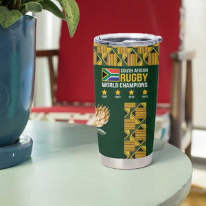 South Africa Rugby History World Champions Tumbler Cup Springboks Make History