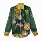 South Africa Rugby History World Champions Women Casual Shirt Springboks Make History LT9