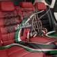 Happy Jamhuri Day Kenya Back Car Seat Cover Kenyan Lion and Maasai Shield