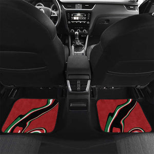 Happy Jamhuri Day Kenya Car Mats Kenyan Lion and Maasai Shield