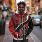Happy Jamhuri Day Kenya Hoodie Kenyan Lion and Maasai Shield