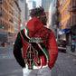 Happy Jamhuri Day Kenya Zip Hoodie Kenyan Lion and Maasai Shield