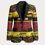 World Cricket Custom Zimbabwe Blazer Zimbabwe Bird Go Chevrons!