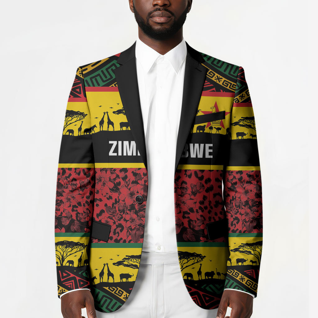 World Cricket Custom Zimbabwe Blazer Zimbabwe Bird Go Chevrons!