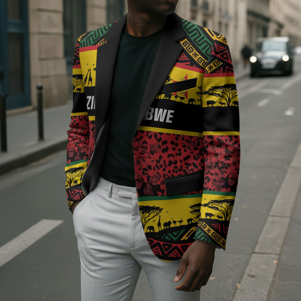 World Cricket Custom Zimbabwe Blazer Zimbabwe Bird Go Chevrons!