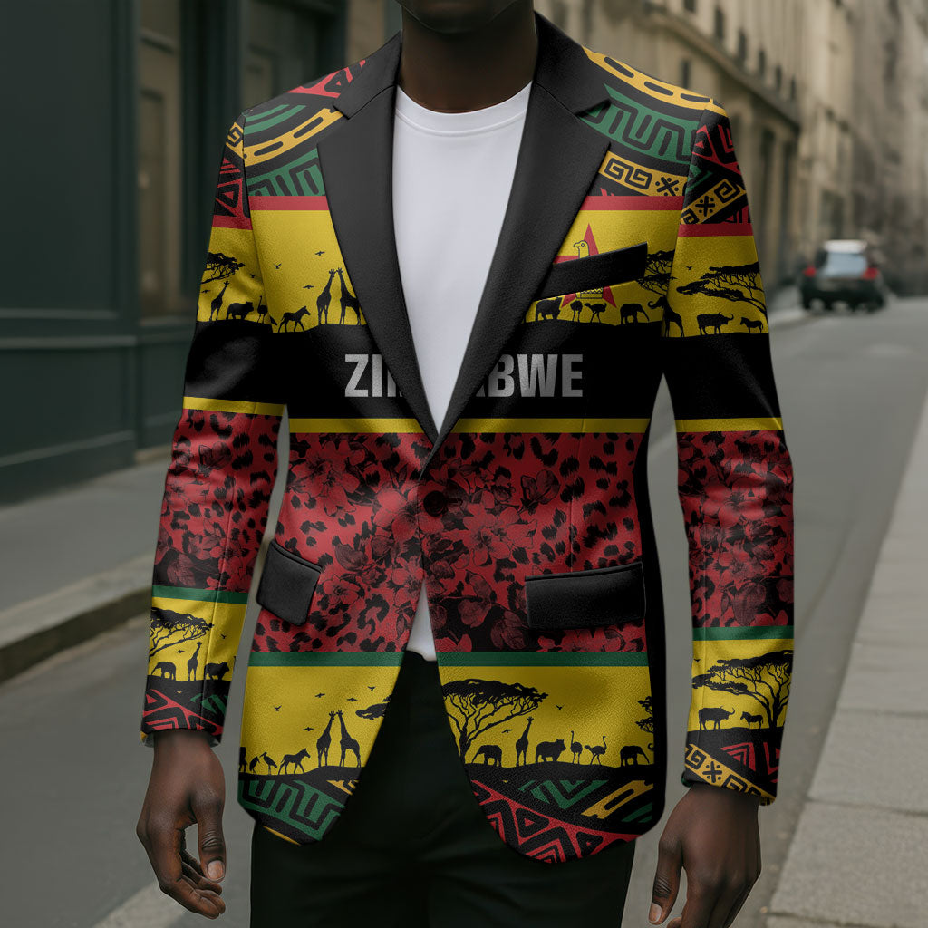 World Cricket Custom Zimbabwe Blazer Zimbabwe Bird Go Chevrons!