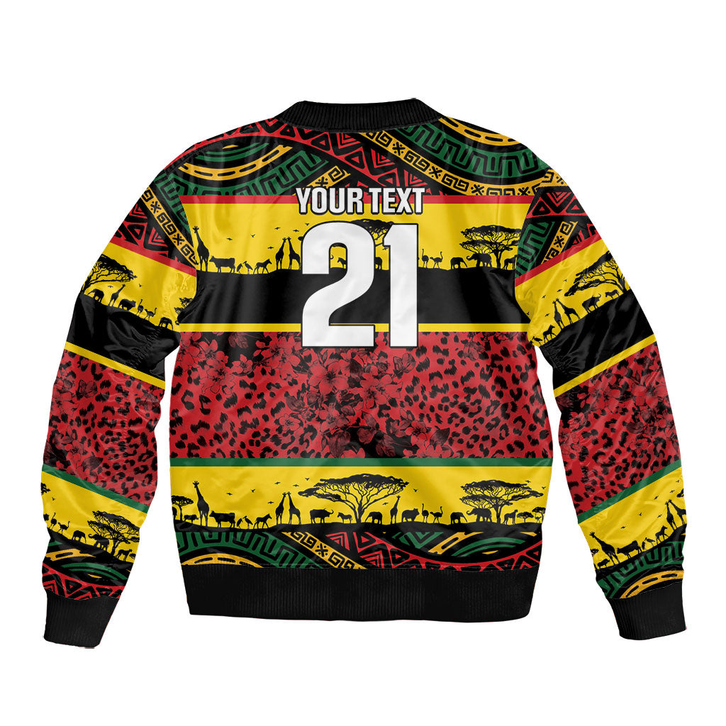 World Cricket Custom Zimbabwe Bomber Jacket Zimbabwe Bird Go Chevrons!