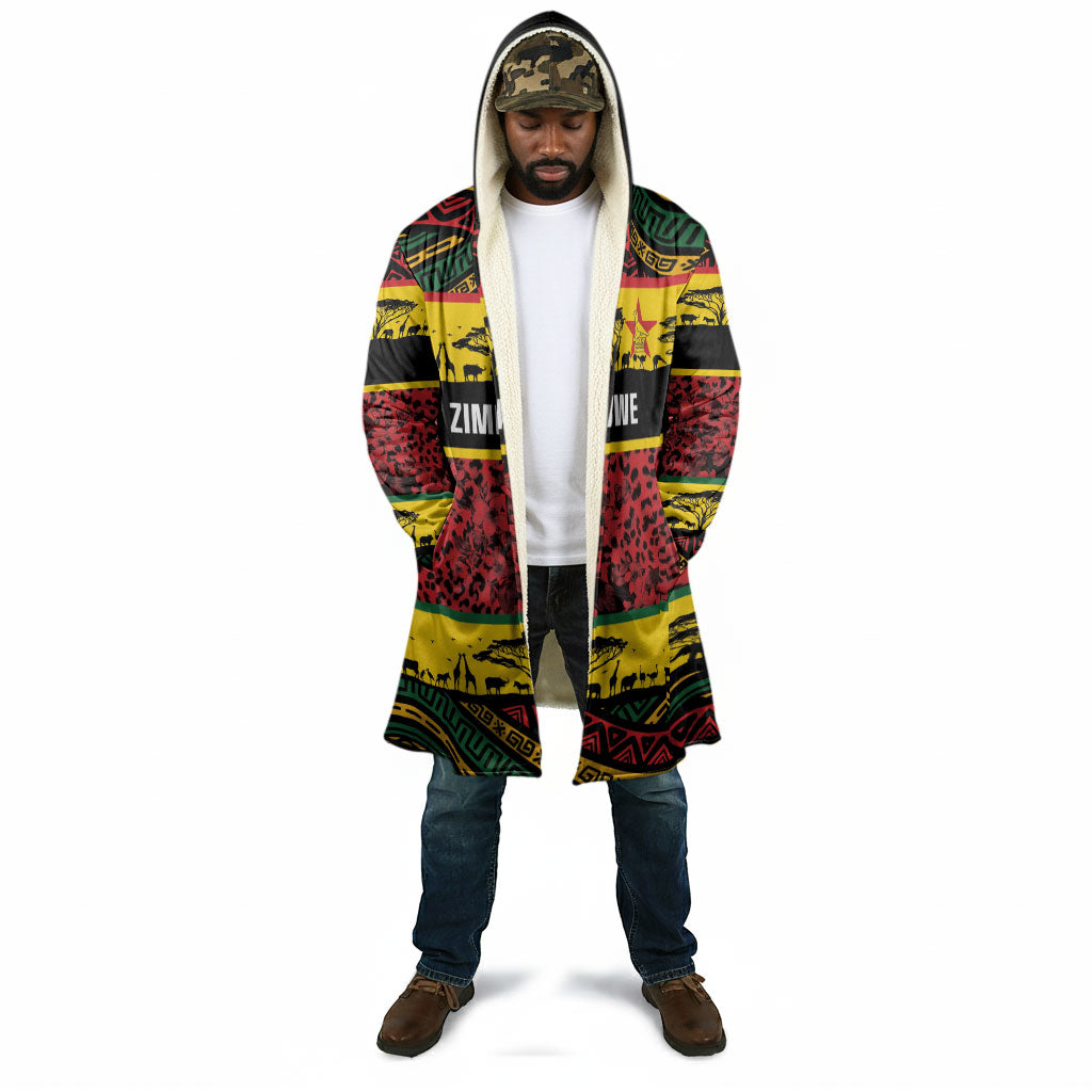 World Cricket Custom Zimbabwe Cloak Zimbabwe Bird Go Chevrons!
