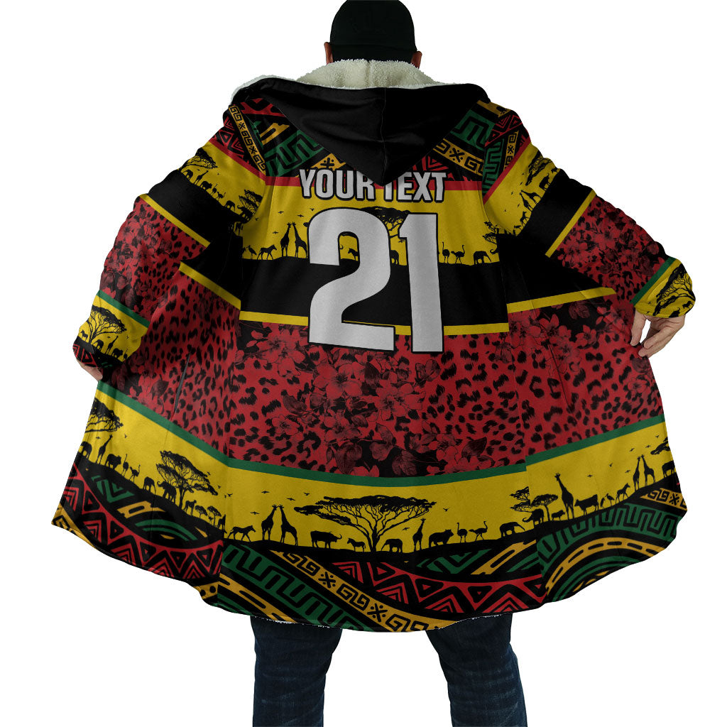 World Cricket Custom Zimbabwe Cloak Zimbabwe Bird Go Chevrons!