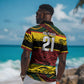 World Cricket Custom Zimbabwe Hawaiian Shirt Zimbabwe Bird Go Chevrons!