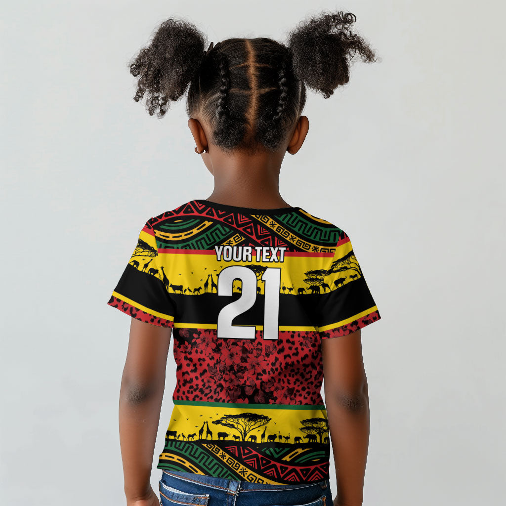 World Cricket Custom Zimbabwe Kid T shirt Zimbabwe Bird Go Chevrons!