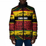 World Cricket Custom Zimbabwe Padded Jacket Zimbabwe Bird Go Chevrons!