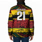 World Cricket Custom Zimbabwe Padded Jacket Zimbabwe Bird Go Chevrons!