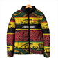World Cricket Custom Zimbabwe Padded Jacket Zimbabwe Bird Go Chevrons!