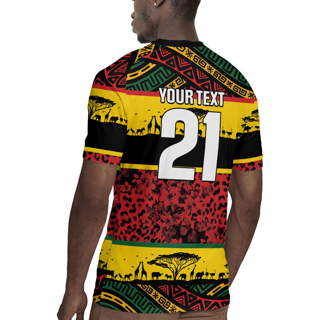 World Cricket Custom Zimbabwe Rugby Jersey Zimbabwe Bird Go Chevrons!