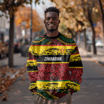 World Cricket Custom Zimbabwe Sweatshirt Zimbabwe Bird Go Chevrons!