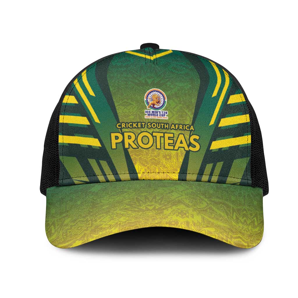 South Africa Cricket Spirit 2026 Baseball Net Cap World T20 Edition - African Pride