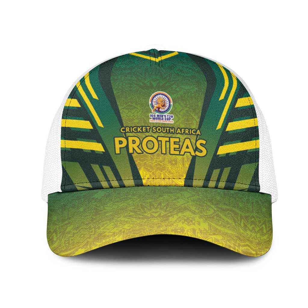 South Africa Cricket Spirit 2026 Baseball Net Cap World T20 Edition - African Pride