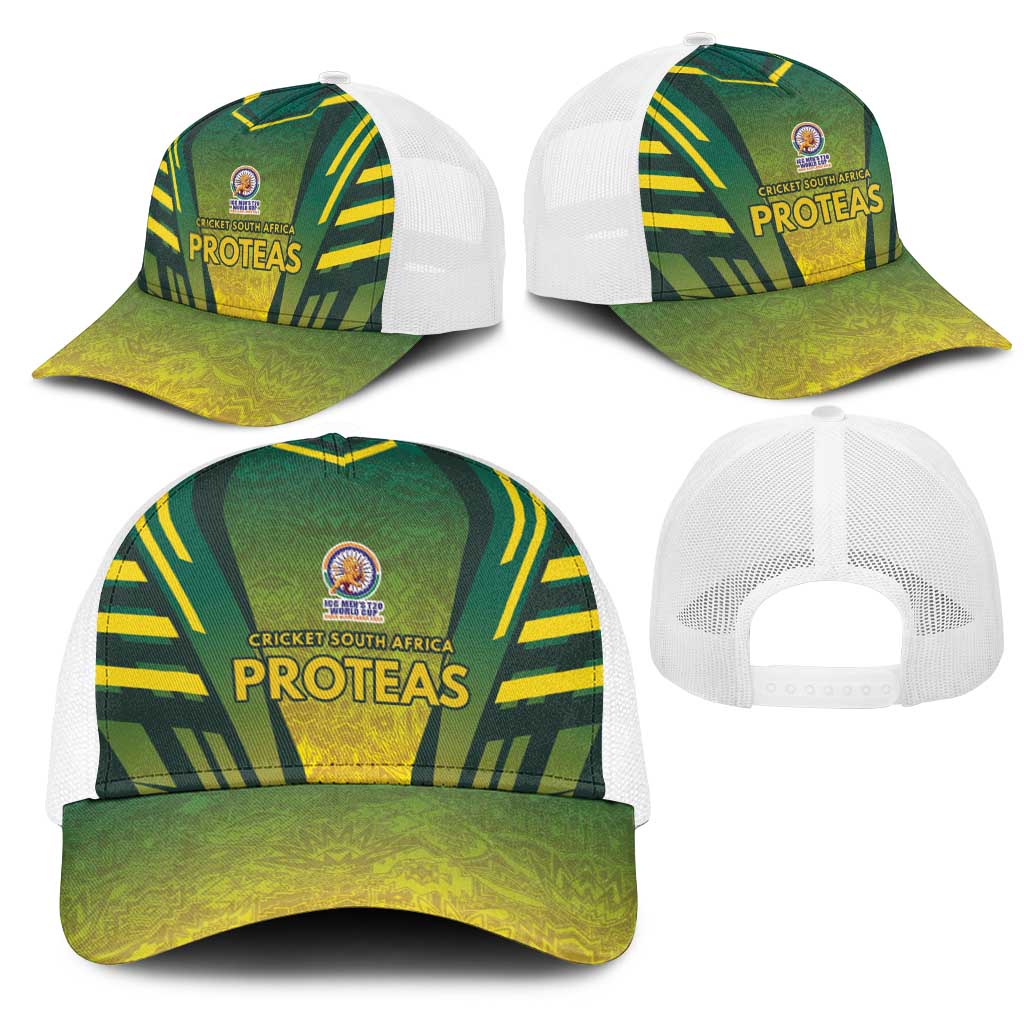 South Africa Cricket Spirit 2026 Baseball Net Cap World T20 Edition - African Pride